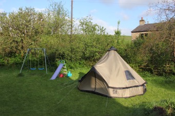 Camping available in the garden!